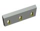 Cuchilla de rotor 310x100x22, StandardCut, 3 ranuras, filo 50°, 2x rosca M12, versión Y para Zerma | AMIS 