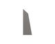 Cuchilla de rotor 400x75x26, StandardCut, 3x rosca M8, filo 48°/10°, versión X para Amis | Zerma 