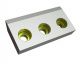 Cuchilla de rotor izquierda 189x98x34, Eco Line, 3 perforaciones avellanadas, filo 55°/73° para Herbold Meckesheim GmbH Herbold SMS 45/60