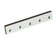Cuchilla estator 455x76x22 Eco Line 5 agujeros ranurados, filo 80°, variante X para Tria 