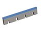 Cuchilla estator derecha 485x100x28, CarbideCut, 4 ranuras, filo 78°, 3xM16 roscas para Neue Herbold 