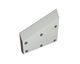 Cuchilla izquierda 174x163/100x25, 6 taladros avellanados, filo 1.5x90°/40.75°, versión W para HSM 
