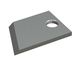 Cuchillo peletizador 58x40x4 izquierda para EREMA Engineering Recycling Maschinen und Anlagen 