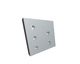 cuchillos izquierda, 182/131x140x20 5 agujeros avellanados, vanguardia 1x90°/62°, variante-W para HSM 
