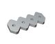 Cutting crown 248x98x24 Premium Line, 4 holes, X version for Vecoplan LLC (Retech) Vecoplan V-EBS 2500