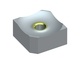 Cutting crown 60x60x30, StandardCut, M18 thread, X version for Vecoplan LLC (Retech) 