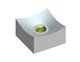 Cutting crown 80x80x45 Eco Line, version 80, break-resistant for Vecoplan Vecoplan VAZ 2000