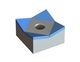 Cutting crown 80x80x45, Hybrid Line, cutting edge 20°, M24, carbide grade H4 for Vecoplan LLC (Retech) 