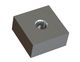 Flat shredder knife 80x80x38, PremiumCut, M24 thread, X version, 4-edge for WEIMA America Inc. 