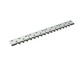 Gegenmesser 4-tlg. 1992x187x42, Premium Line, Zahnschritt 65, 20 Langlöcher, B1-Variante für Zeno Zerkleinerungsmaschinen 