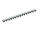 Gegenmesser 4-tlg. 2493x200x81/39, Premium Line, 14 Zahnkerben, 28x M24 Gewinde für Zeno Zerkleinerungsmaschinen 