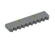 Gegenmesser 400x100x30, Eco Line, 2 Langlöcher, X-Variante 