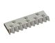 Gegenmesser 440x127x39, Premium Line, 8 Langlöcher, 10 Zahnkerben, X-Variante 