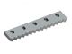 Gegenmesser 495x110x33, Premium Line, 5 Langlöcher, Schneide 80°, X-Variante 