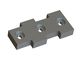 Gegenmesser Mitte 382x176x50, Premium Line, 3 Langlöcher, X-Variante für Andritz ADuro P / FRX 3000