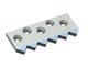 Gegenmesser mitte-rechts 335x135x21 Hybrid Line, 5 Senkbohrungen, HM-Qualität H4 für Weima Maschinenbau GmbH 