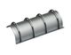 Griglia con larghezza 1070 largo, spessore t=8 foratura Ø13, ponticello 6 per Vecoplan 