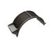 Griglia con larghezza 340 largo, spessore t=15 foratura Ø13, ponticello 5, con sostegno 10 per Lindner Recyclingtech Lindner Power Komet 2800