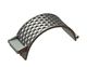 Griglia con larghezza 340 largo, spessore t=25 foratura Ø50, ponticello 15, con cuscinetto 5 per Lindner Recyclingtech 
