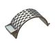 Griglia con larghezza 340 largo, spessore t=30 foro esagonale SW60, ponticello 17 per Lindner Recyclingtech 