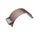 Griglia con larghezza 340, spessore t=15 foratura Ø40, ponticello 10, Hardox per Lindner Recyclingtech Lindner Komet HP