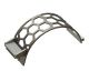 Griglia con larghezza 340, spessore t=15 foro esagonale, ponticello 22, Creusabro per Lindner Recyclingtech Lindner Komet HP
