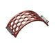 Griglia con larghezza 360, spessore t=25 foro esagonale, tagliente 100, ponticello 20 per Lindner Recyclingtech Lindner Jupiter 1800