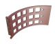 Griglia con larghezza 372, spessore t=20 foratura 80x80, ponticello 40, Hardox per Hammel Recyclingtechnik GmbH 