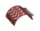 Griglia con larghezza 497 largo, spessore t= 20 speciale forma di Z foratura 30, Hardox per Lindner Recyclingtech Lindner Micromat
