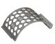 Griglia con larghezza 524, spessore t=25 foro esagonale, apertura della chiava 90, pontice per Lindner Recyclingtech Lindner Universo