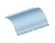 Griglia con larghezza 670 largo, spessore t=3 foratura Ø5, ponticello 3 per Getecha GmbH 