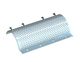 Griglia con larghezza 796 largo, spessore t=8 foratura Ø20, ponticello 8, acciaio inox per Vecoplan Vecoplan VAZ 800 XL