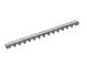 Juego de contracuchillas de 4 piezas 2493x200x81/39, 14 muescas dentadas, 28xM24 para Zeno Zerkleinerungsmaschinen 