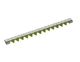 Juego de contracuchillas de 4 piezas 2493x200x81/39, 14 muescas dentadas, 28xM24 para Zeno Zerkleinerungsmaschinen 