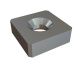 Knife 145x145x47 Premium Line, countersunk on both sides, X version for Lindner Recyclingtech Lindner Jupiter