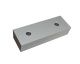 Knife 172x61x35, with clearance angle, PremiumCut, 2x M16 thread, W version for Lindner Recyclingtech Lindner Komet HP