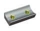Knife 172x83x38 with groove Eco Line, 2x M20 thread, W version for Lindner Recyclingtech Lindner Polaris 1800