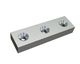 Knife 195x56x28 Premium Line 3x counter-sunk holes, double-sided, W-version for MeWa | Ehehalt | Andritz MeWa | THM Recycling Mewa UG 1000