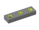 Knife 195x56x28 StandardCut, 3 double-sided countersunk holes, Y version for MeWa | Ehehalt | Andritz MeWa | THM Recycling 