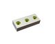 Knife 195x78x38 Eco line 3 counter-sunk holes, X-version for Artech Recyclingtechnik GmbH 