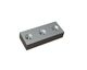 Knife 195x78x38 Premium Line 3 double-sided holes, W-version for Artech Recyclingtechnik GmbH 