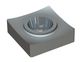 Knife 40x40x12 Premium Line, countersunk hole for M14 screw, X version for Holzmag | Metso 