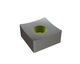 Knife 43x43x20 Eco Line, countersunk on one side, X version for Lindner Recyclingtech Lindner Universo