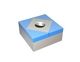 Knife 43x43x20 Hybrid Line, conical countersink, carbide grade = H4 for Lindner Recyclingtech 