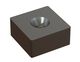 Knife 43x43x20 rounded edges, carbide for Lindner Recyclingtech Lindner Micromat