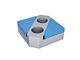 Knife 49x49x18, Hybrid Line, cutting edge 90°, carbide grade H4, 2x countersink 30° 