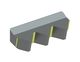 Knife center, 3 teeth 240x101x69, StandardCut, tooth pitch 80, W9 version for Eldan Recycling 