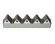 knifeholder middle angled, 399x106x96 pour Eldan MPR 200 HD