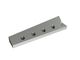 Lame de cisaille guillotine droite 543x110x93 Eco Line, 5 trous fraisés Ø23/Ø33 