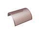 Lamiera vagliante, larghezza 715, spessore t=10, perforazione Ø25, ligament 7.3, Hardox per Herbold Meckesheim GmbH 
